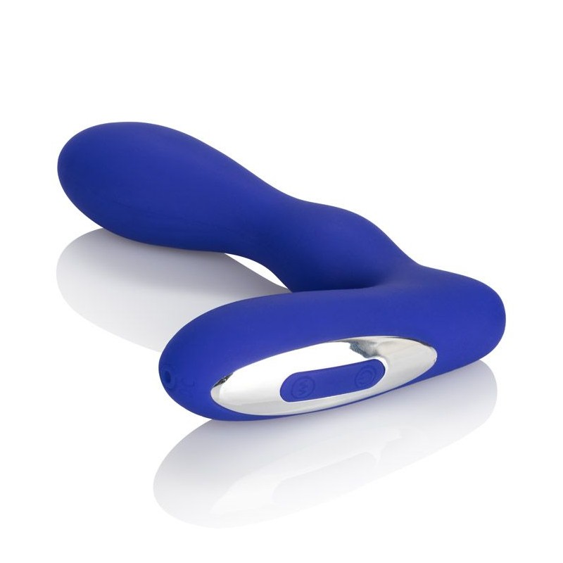 Plug/vibr-WIRELESS PLEASURE PROBE BLUE